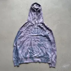 00s~ old gap hoodie タイダイ パーカー 紫 青