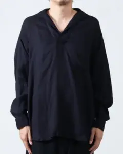 週末限定セール　COMOLI 23SS リネンツイルスキッパーシャツ サイズ3 週末限定セール COMOLI 23SS リネンツイルスキッパーシャツ