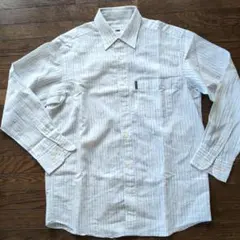 element of SIMPLE LIFE 長袖シャツ ストライプ L