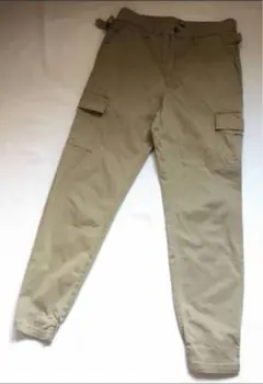 マルティニークAQUA FITS★ベージュ カーゴパンツ