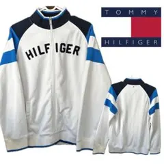 TOMMY HILFIGER トミーヒルフィガー トラックジャケット 白 L