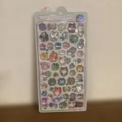 【正規品】ボンボンドロップシール　ねこねこボンボン　緑　猫