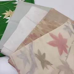 名古屋帯 夏帯 まとめ売り 着物 リメイク み-340のサムネイル