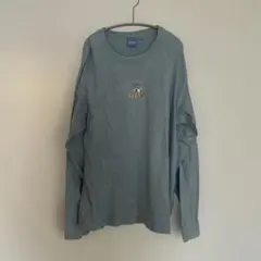 UCLA 刺繍ロゴ ロングスリーブTシャツ ブルーグレーのサムネイル
