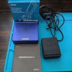 24時間以内発送】動作OK！充電器付き！ GBASP アズライトブルー - メルカリ