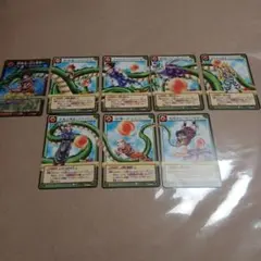 希少 バンダイ ドラゴンボールZカードゲーム/神龍 完成8枚 - メルカリ