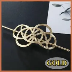 【ゴールド】かんざし 水引風 簪 髪飾り マジェステ 髪留め 式典 パーティ
