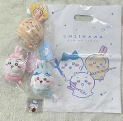 そろそろイースターなマスコット ステッカー　ちいかわ　ハチワレ うさぎ