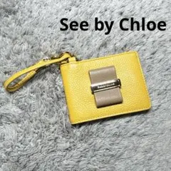 See by Chloe シーバイクロエ カードケース パスケース レザー