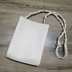 【中古】JIL SANDER タングル スモール ホワイト ジルサンダーのサムネイル