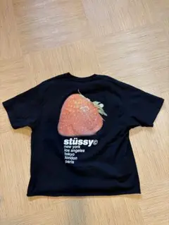 stüssy イチゴグラフィック Tシャツ XL 黒