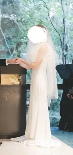 ウェディングベール ホワイト　Amtteliebe