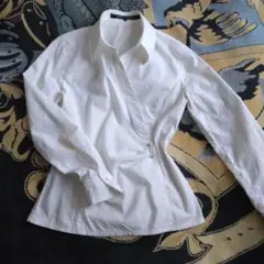 BUONA GIORNATA ホワイト長袖シャツ サイズ9