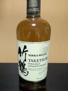 신품 미개봉 ・外箱無し NIKKA WHISKY 竹鶴 ピュアモルト 700ml