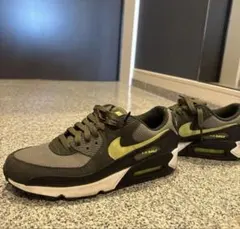 NIKE エアマックス ブラック カーキ グリーン スニーカー 27.5cm