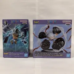 ワールドコレクタブルフィギュア　スペシャル　ルフィ　ギア5 2種セット