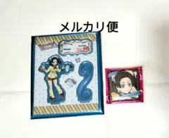 鬼滅の刃　バレンタイン＆ホワイトデー　アクリルスタンド　缶バッジ　アオイ