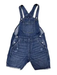 GAP デニムショートオーバーオール　150cm 古着