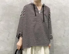 journalstandard luxe／バスクボーダー フードプルオーバー