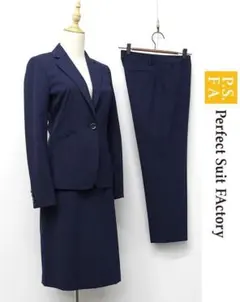 K407/美品 Perfect Suit FActory スーツ 3点セット 9のサムネイル