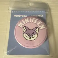MINITEEN缶バッジ　FOXDUNGEE