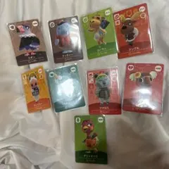 あつまれどうぶつの森アミーボカードセット 9枚