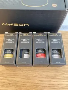 AMISON エッセンシャルオイルセット 4本