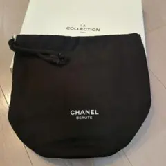 CHANEL beaute シャネルビューティー　ノベルティ　巾着ポーチ