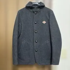 DANTON ダントン　ウールモッサコート チャコールグレー