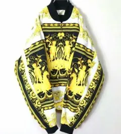 入手困難 レア 薄手 VINTAGE 古着 ブルゾン 派手柄 総柄 スカーフ柄