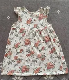 最終値下げ‼️H&M 花柄ノースリーブワンピース 90