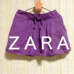 ❤新品 ミニスカート ZARA コットン カジュアル ベーシック 無地 夏 海