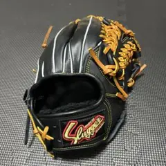 久保田スラッガー 軟式野球グローブ ブラック×タンのサムネイル