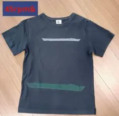 お値下げ！45rpm& 半袖Tシャツ 墨黒 サイズ1 フォーティーファイブのサムネイル