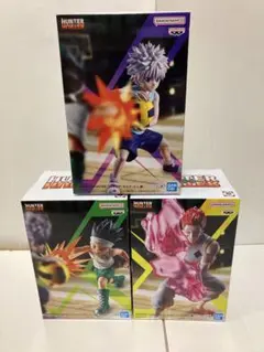 HUNTER×HUNTER プライズ　フィギュア　ゴン　キルア　ヒソカ