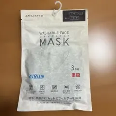 UNIQLO AIRism ユニクロ エアリズムマスク L ブラック　3枚組のサムネイル