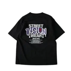 【新品未使用】VISION STREET WEAR ハートロゴＴ ブラック L