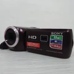 SONY HDR-CX120 Handycam ビデオカメラ 16GB レッド - メルカリ