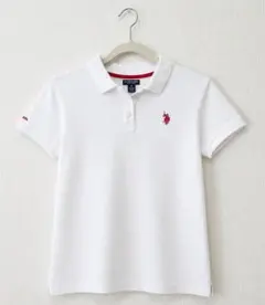 U.S. Polo Assn. ホワイトポロシャツ M