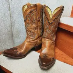 TonyLamaトニーラマ ウエスタンブーツ ブラウン ヴィンテージ メキシコ製