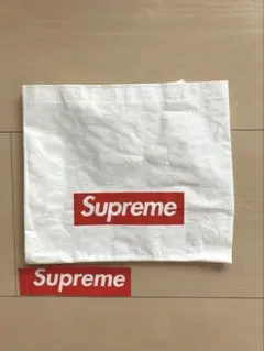 supreme ショッパーS ステッカー付き