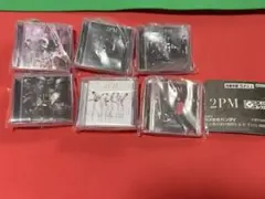 2PM カチャ シークレット ミニCDコレクション キーホルダ ー 4種 2PM ガチャ シークレット ミニCDコレクション キーホルダ ー 4種