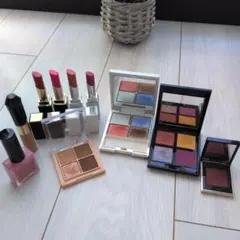 アイシャドウパレットとリップスティックセット