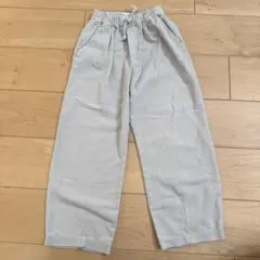 ZARA ライトグレー ストレートパンツ 128cm