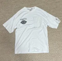 Dickies ホワイト Tシャツ ジッパーポケット付き