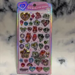 m*】様 パワーパフガールズ うるちゅるPOP SEAL 集合 パワパフ シール