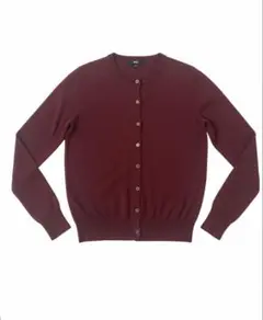 ユニクロ エキストラファインメリノ　クルーネックカーディガンM