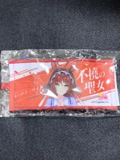 ウマ娘 7th リアルガチャ ミニ応援タオルキーホルダー レッド 