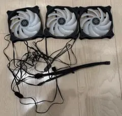 RGB対応120mmファン Silver Stone APA1225H12×3