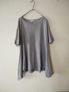 春色スタディオクリップ❋リネン30%フレアTシャツ